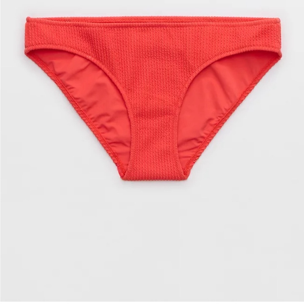 Aerie Crinkle Full Coverage Bikini Bottom
